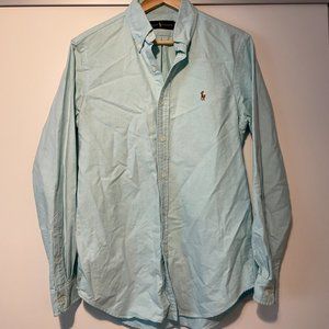 Men's Ralph Lauren Oxford Shirt Seafoam Size Small